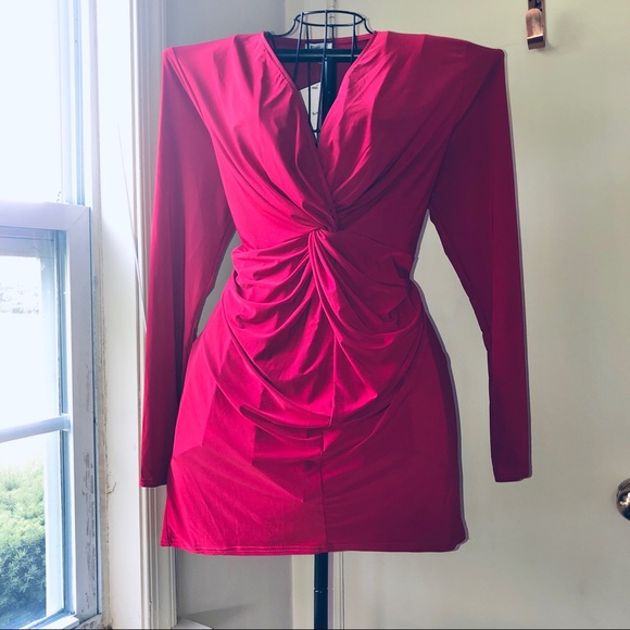 Koco & K London size 16 red knot front mini dress - Picture 9 of 10